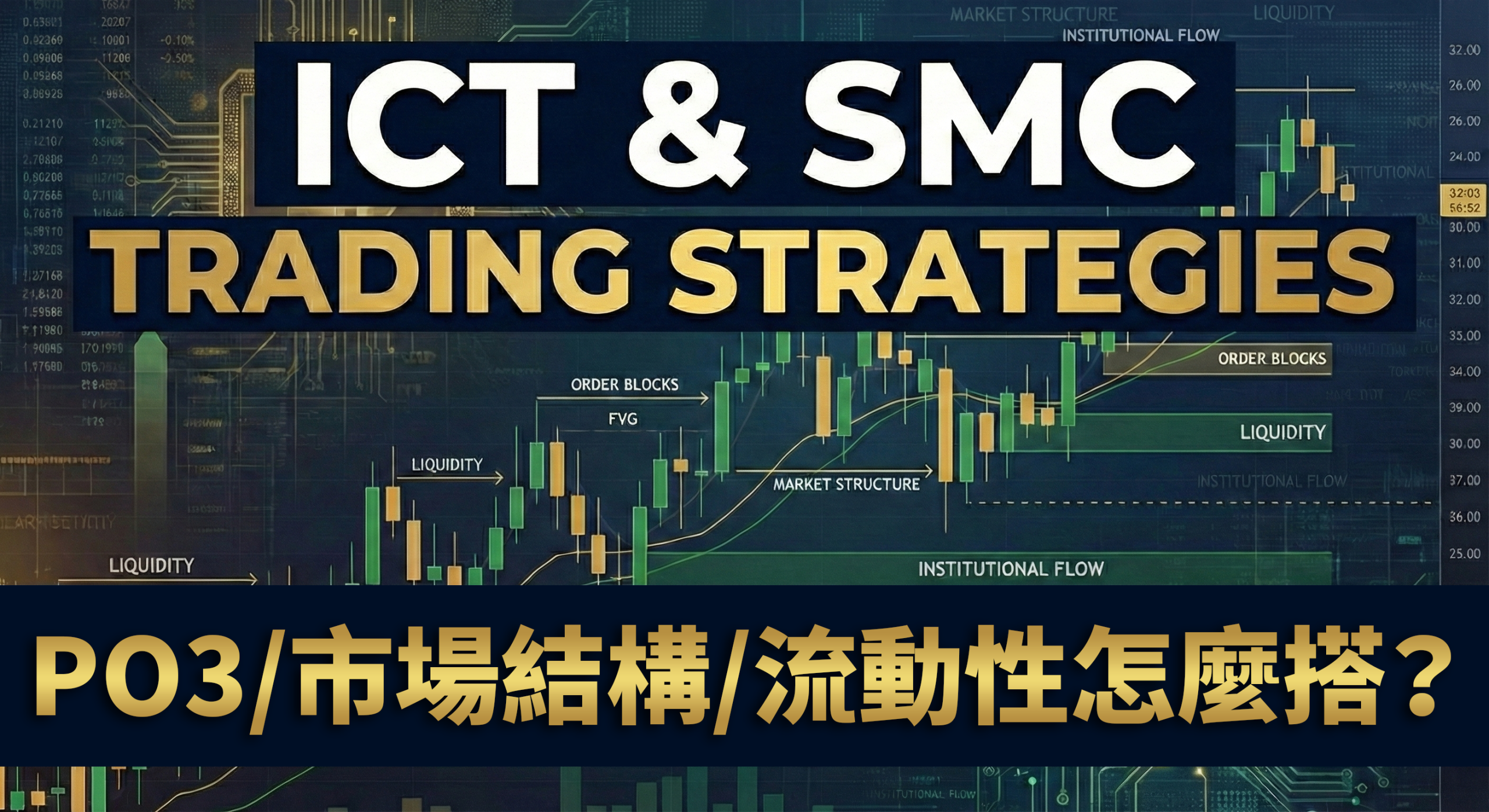 PO3 與 Market Structure/流動性怎麼搭？ICT 日內交易必懂的節奏模型