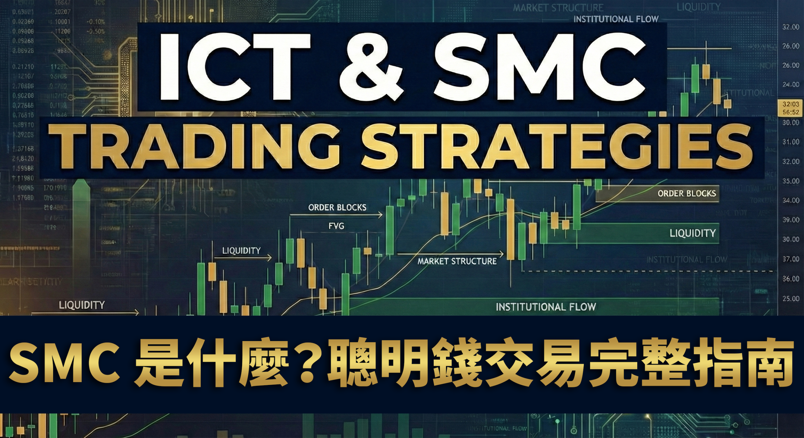 SMC 是什麼？Smart Money Concepts 聰明錢交易完整指南：概念、工具與實戰流程